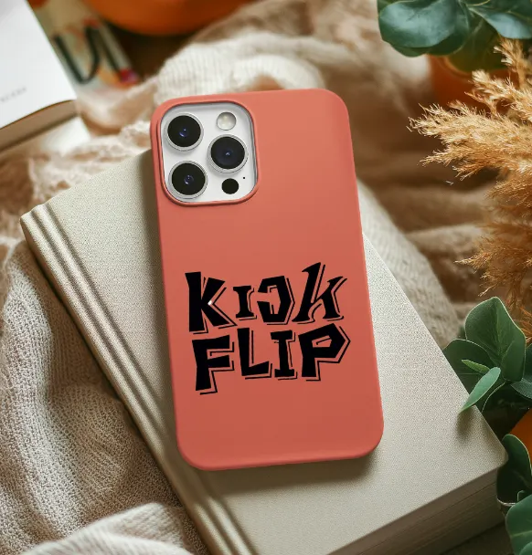 KickFlip Block Logo Phone Case