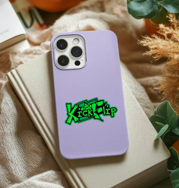 KickFlip Green Logo Phone Case