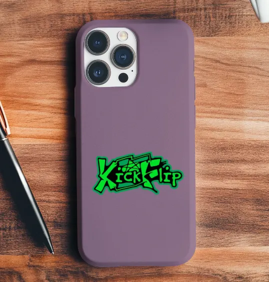 KickFlip Green Logo Phone Case