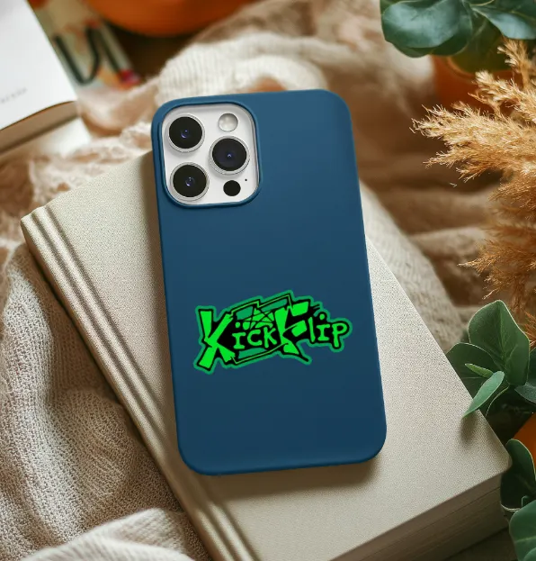KickFlip Green Logo Phone Case