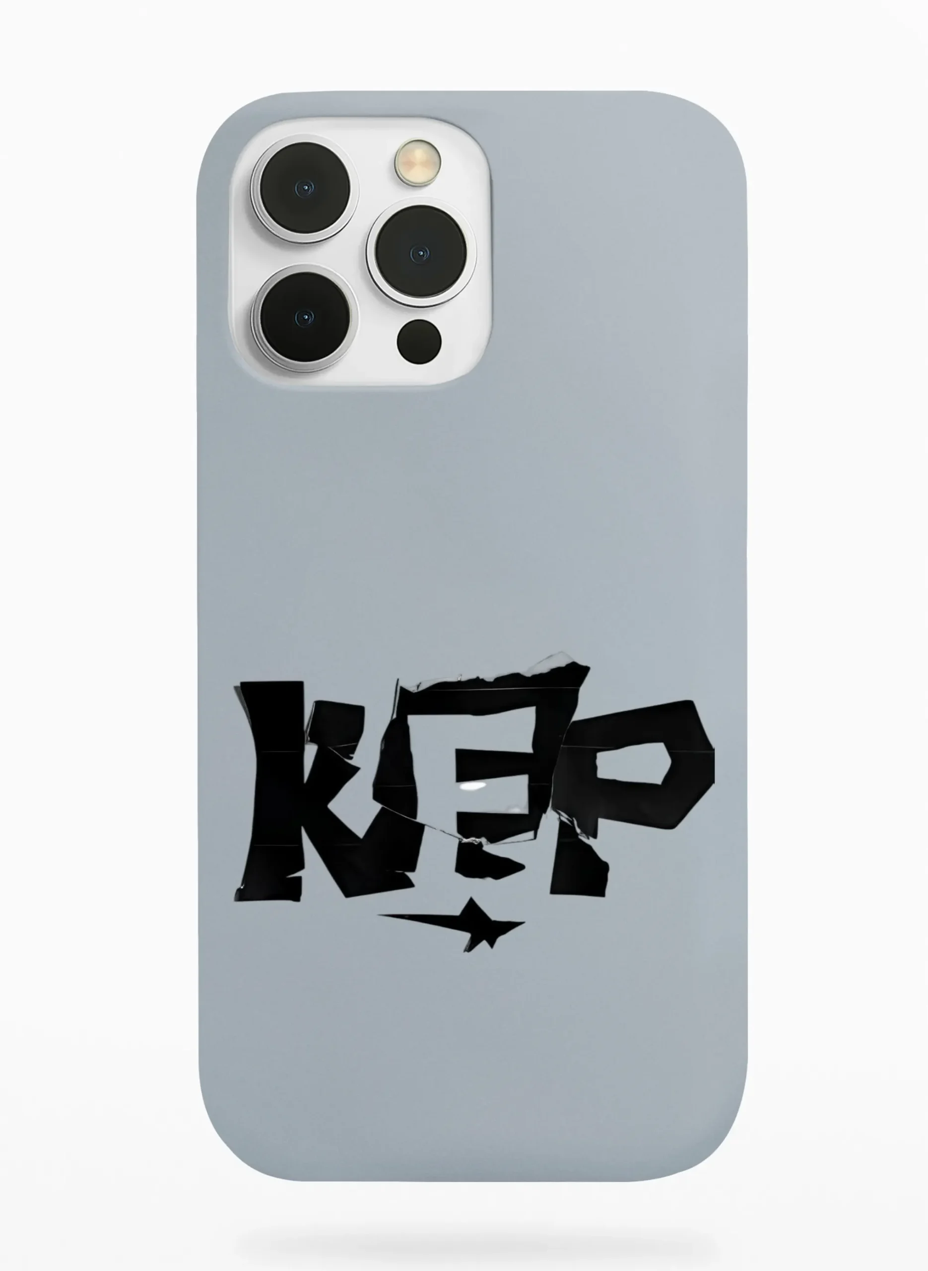 KickFlip Monogram Phone Case - Gray, Apple iPhone 18