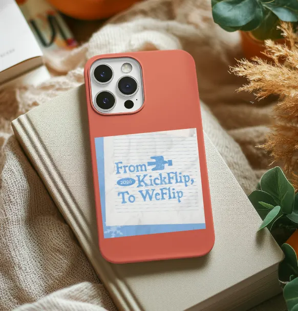 KickFlip To WeFlip Phone Case