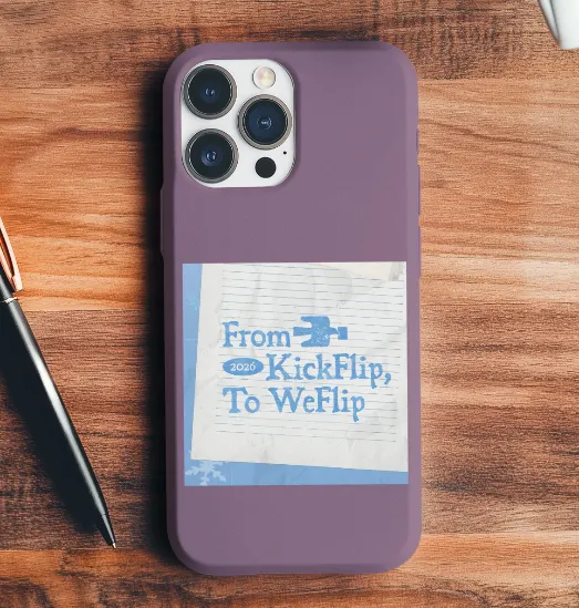KickFlip To WeFlip Phone Case