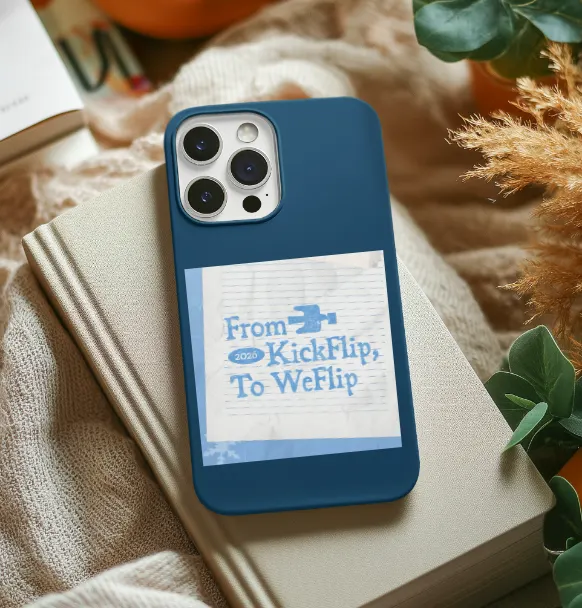 KickFlip To WeFlip Phone Case